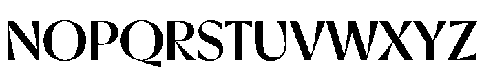 EKNoticeDecor Medium Font UPPERCASE