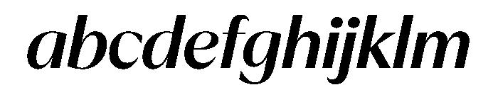 EKNoticeDecor MediumItalic FONT