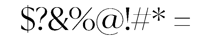 EKNoticeDecor Regular Font OTHER CHARS