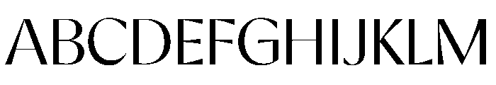 EKNoticeDecor Regular Font UPPERCASE