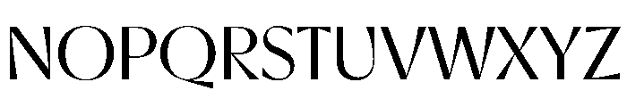 EKNoticeDecor Regular Font UPPERCASE