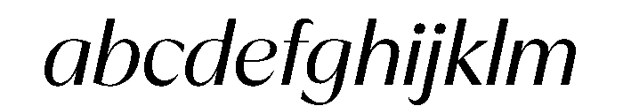 EKNoticeDecor RegularItalic FONT