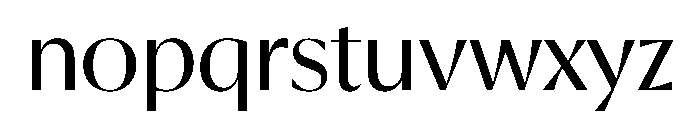 EKNoticeDecor Regular Font LOWERCASE