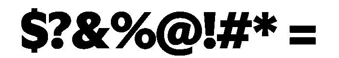 EKNoticeSans Black Font OTHER CHARS