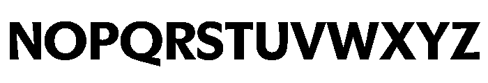 EKNoticeSans Bold Font UPPERCASE
