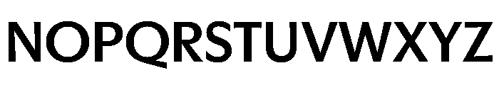 EKNoticeSans Medium Font UPPERCASE