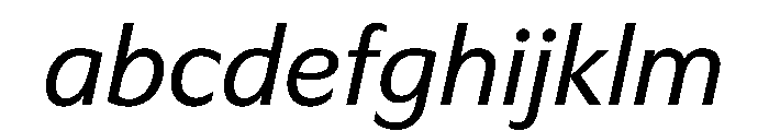 EKNoticeSans RegularItalic FONT