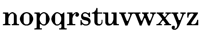 EKRoumald Bold 8da72d26 Font LOWERCASE