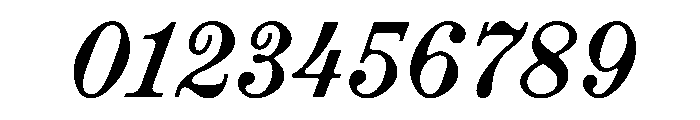 EKRoumald BoldItalic Font OTHER CHARS