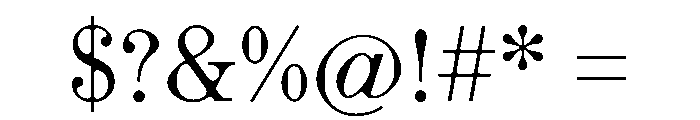 EKRoumald Roman B9c339b1 Font OTHER CHARS
