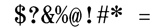 EKRoumaldMono Bold 7299266c Font OTHER CHARS