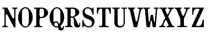 EKRoumaldMono Bold 7299266c Font UPPERCASE