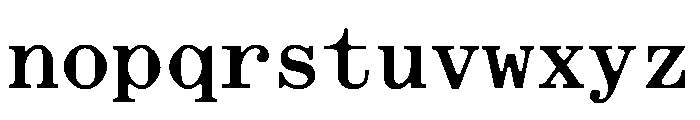 EKRoumaldMono Bold 7299266c Font LOWERCASE