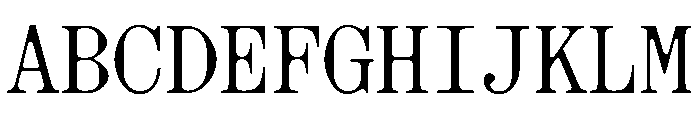 EKRoumaldMono Roman 95898e29 Font UPPERCASE