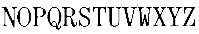 EKRoumaldMono Roman 95898e29 Font UPPERCASE