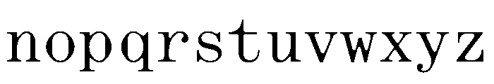 EKRoumaldMono Roman 95898e29 Font LOWERCASE