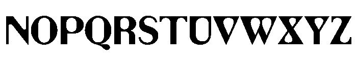 EKUltimo Bold Font UPPERCASE