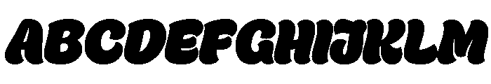 Ekamai Regular Font UPPERCASE