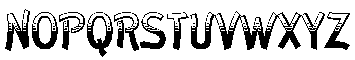 El Paso Regular Font UPPERCASE