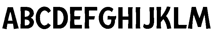 El Paso Semibold Font UPPERCASE