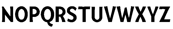 El Paso Semibold Font UPPERCASE