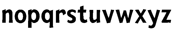 El Paso Semibold Font LOWERCASE