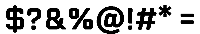 Electrical Safety Bold Font OTHER CHARS