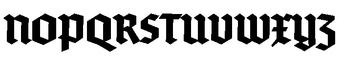 Elfreth Variable Bold Font UPPERCASE