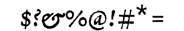 Elfreth Variable Italic Font OTHER CHARS