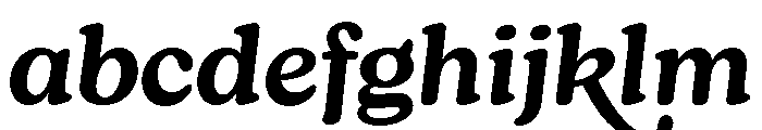 Elfreth Variable Semibold Italic FONT