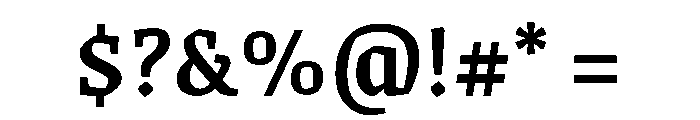 Elfreth Variable Semibold Font OTHER CHARS