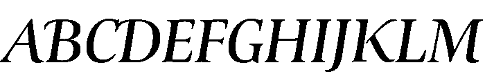 Ellery Extra Bold Italic Font UPPERCASE