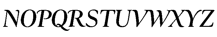 Ellery Extra Bold Italic Font UPPERCASE