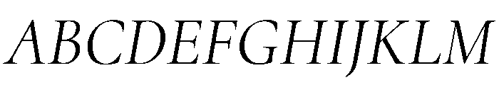 Ellery Italic Font UPPERCASE