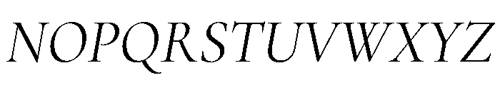 Ellery Italic Font UPPERCASE