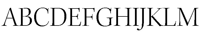 Ellery Light Font UPPERCASE