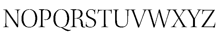 Ellery Light Font UPPERCASE