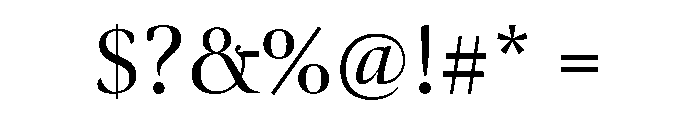 Ellery Medium Font OTHER CHARS
