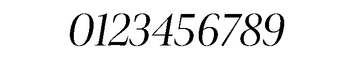 Ellery Regular Italic Font OTHER CHARS