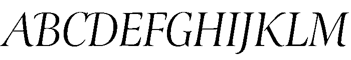 Ellery Regular Italic Font UPPERCASE