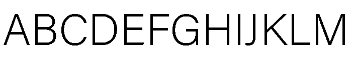 Elza Round Variable Extra Light Font UPPERCASE