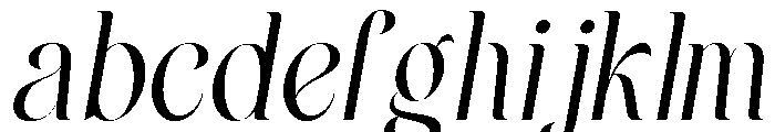 ELACONTRY Italic FONT