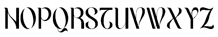 ELACONTRY Regular Font UPPERCASE