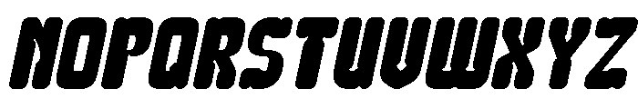 ELEPHANT TRUNK Bold Italic Font UPPERCASE