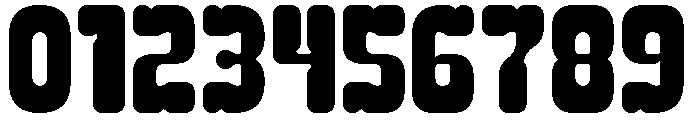ELEPHANT TRUNK Bold Font OTHER CHARS