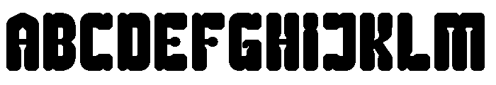 ELEPHANT TRUNK Bold Font UPPERCASE