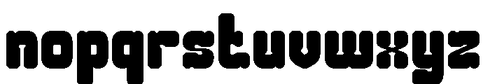 ELEPHANT TRUNK Bold Font LOWERCASE