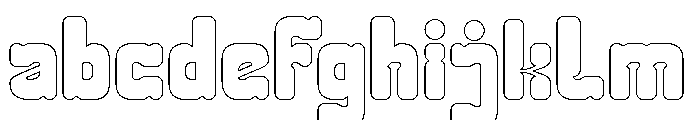 ELEPHANT TRUNK-Hollow FONT