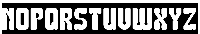 ELEPHANT TRUNK-Inverse Font UPPERCASE