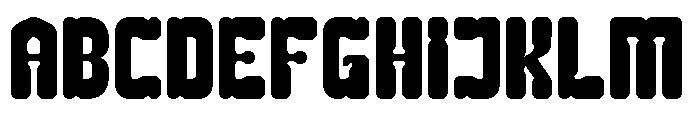 ELEPHANT TRUNK Font UPPERCASE